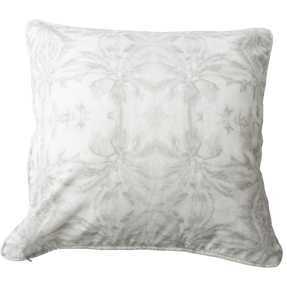 Barcelona Neutral Throw Pillow with Cording