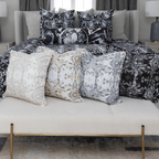 Barcelona Grayscale Pillow Cover