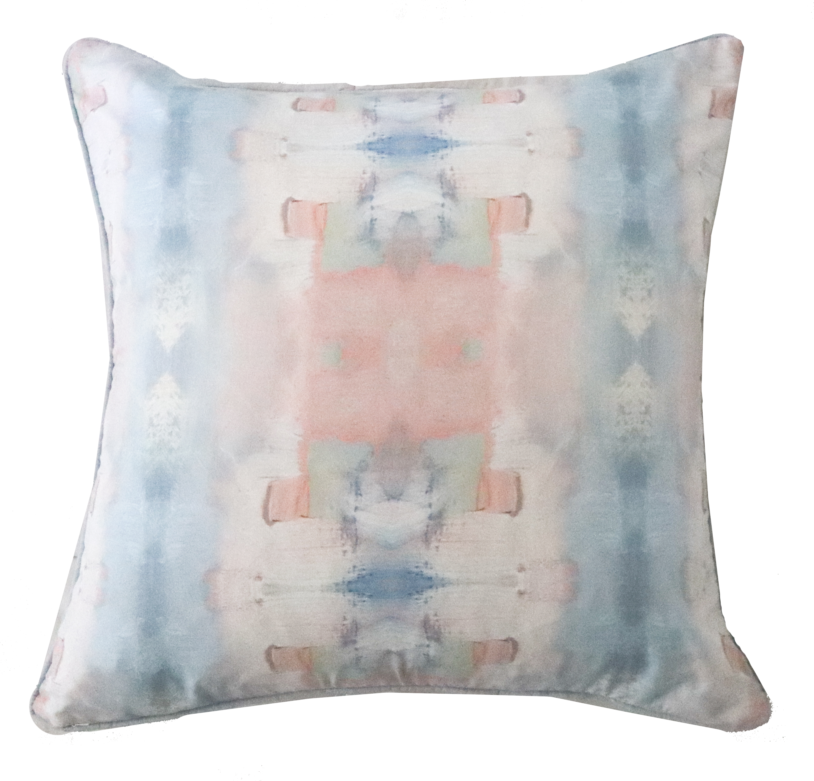 Blushed Blue Euro Pillow Cover