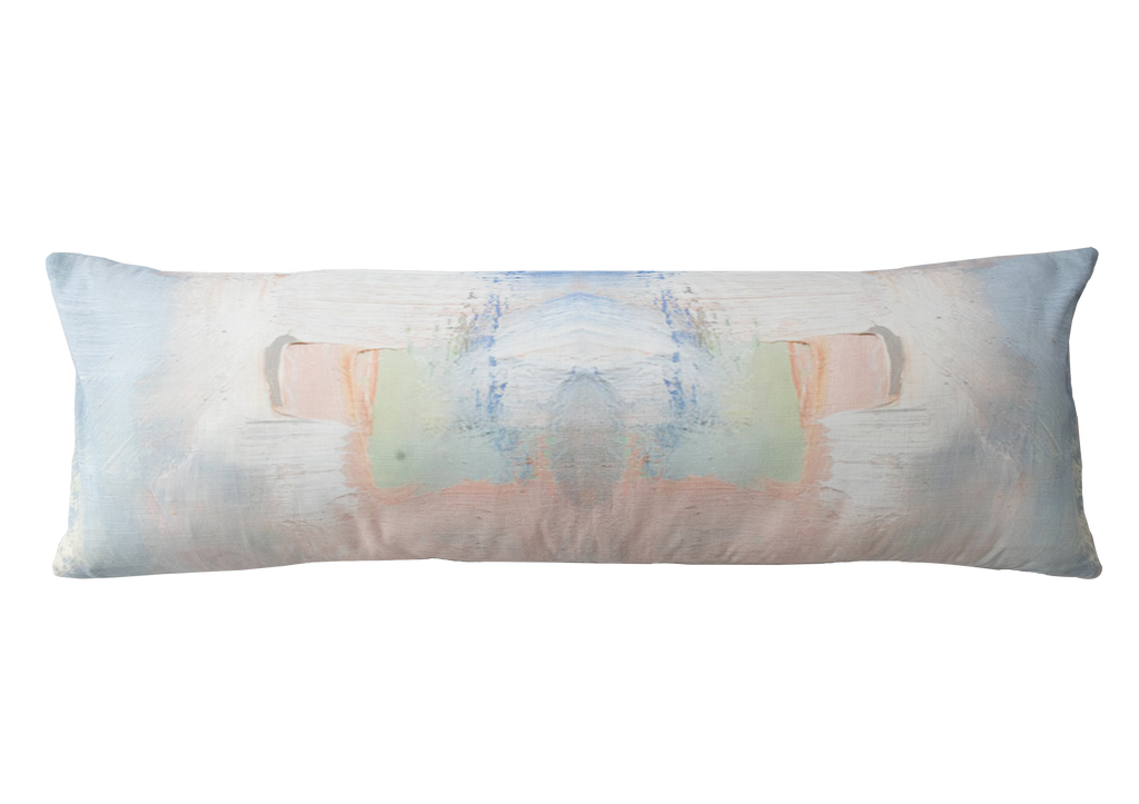 Blushed Blue Pillow