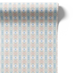 Blushed Blue Small Scale Wallcover