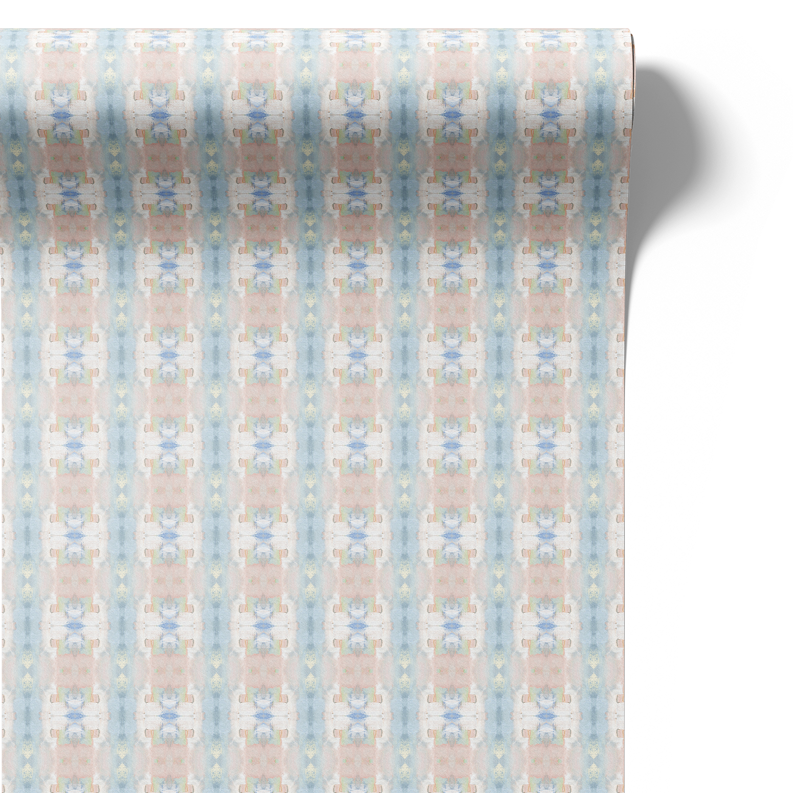 Blushed Blue Small Scale Wallcover