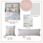 Blushed Blue Twin XL Duvet