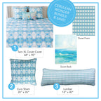 Cerulean Wonder Twin XL Duvet