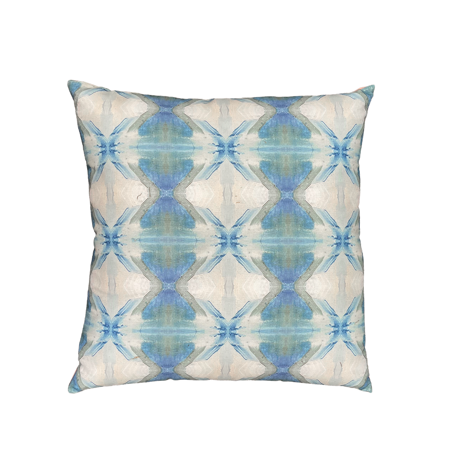 Pinkies + Cerulean Wonder Outdoor Pillow