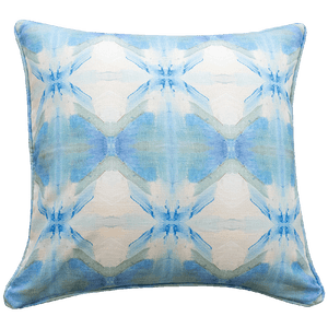 Cerulean Wonder Throw Pillow with Cording