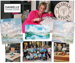 Kiawah Wines & Paint with Danielle Cather-Cohen