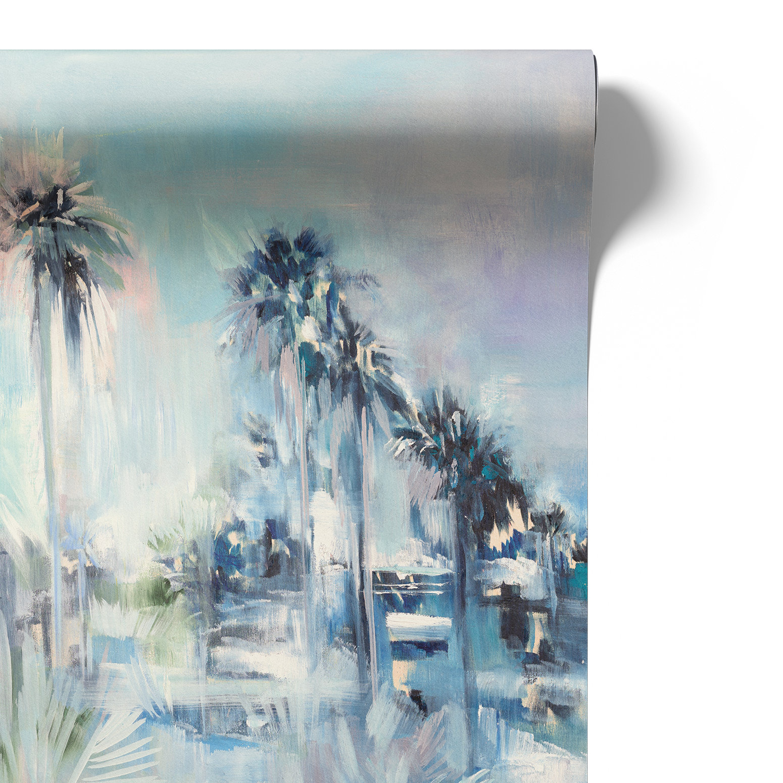 Heavenly Blue Mural