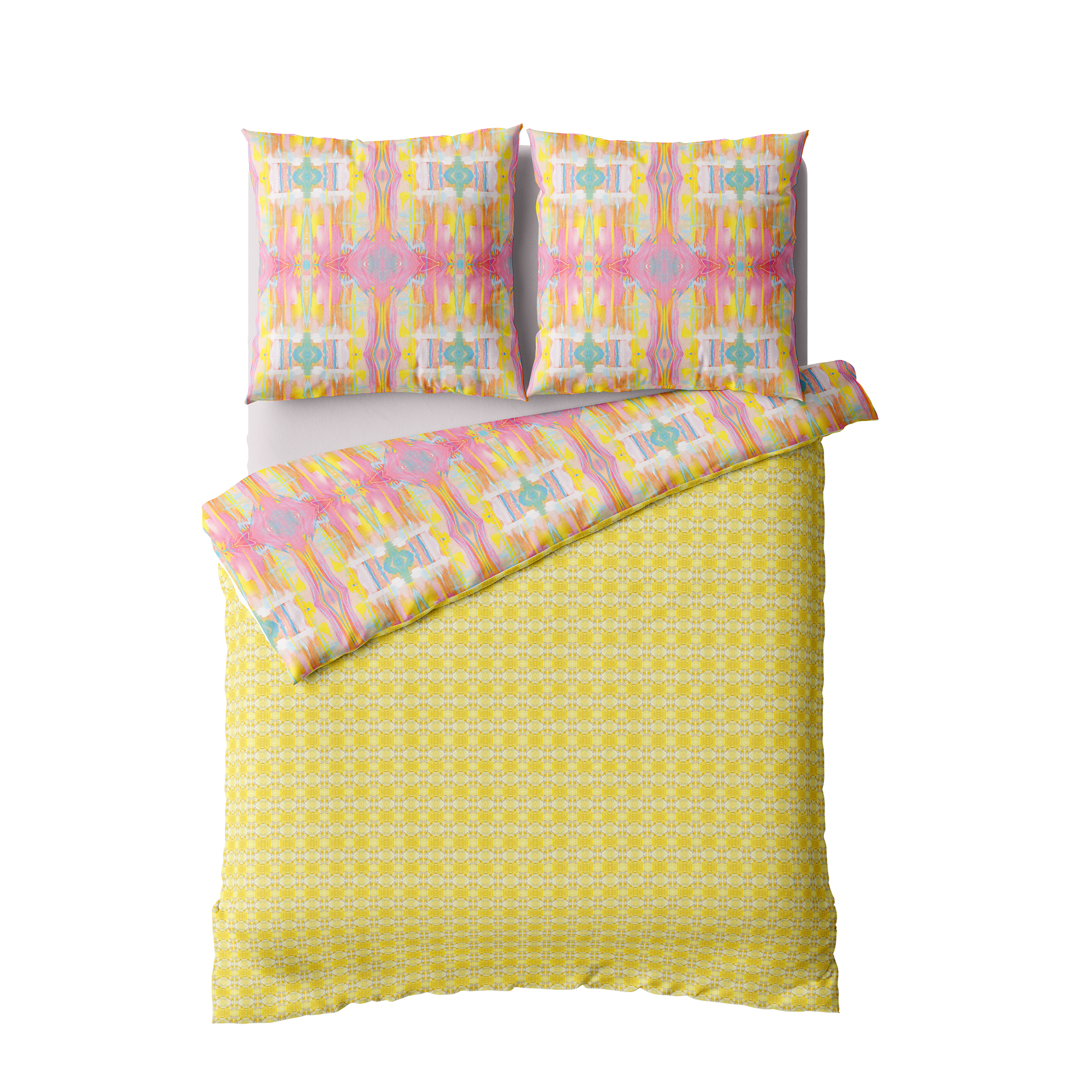 HeartSong + Honeycomb Duvet