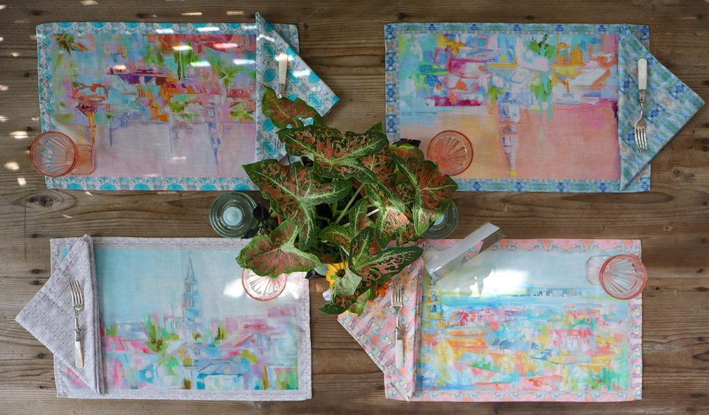 Charleston Scenes Placemat Set