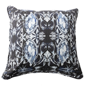 Lapis Lazuli Throw Pillow with Cording