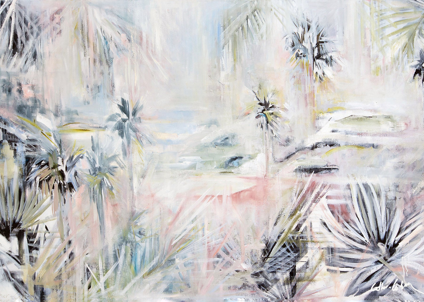 Pastel Palms