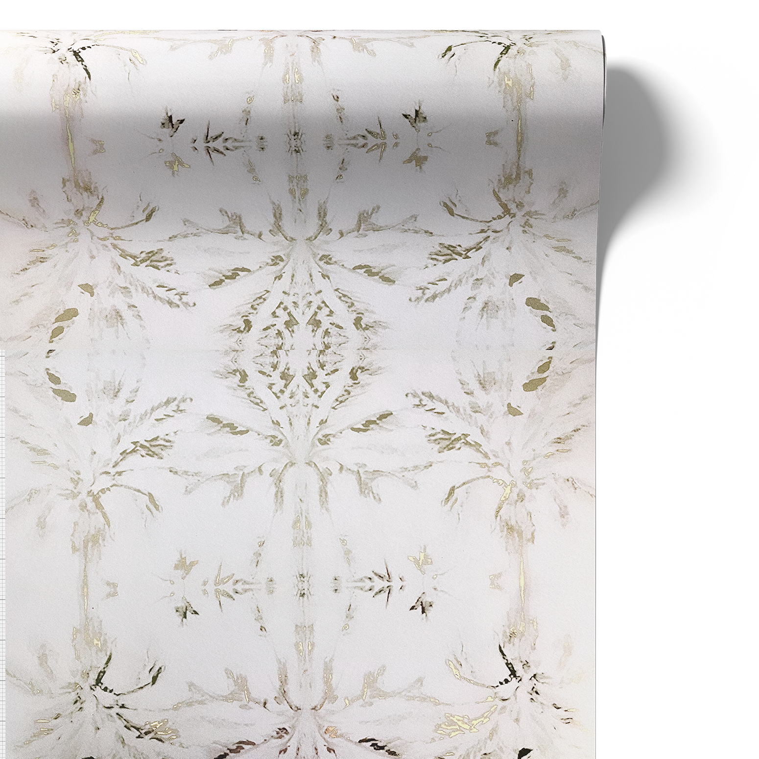 Snowy Palms  Wallcover