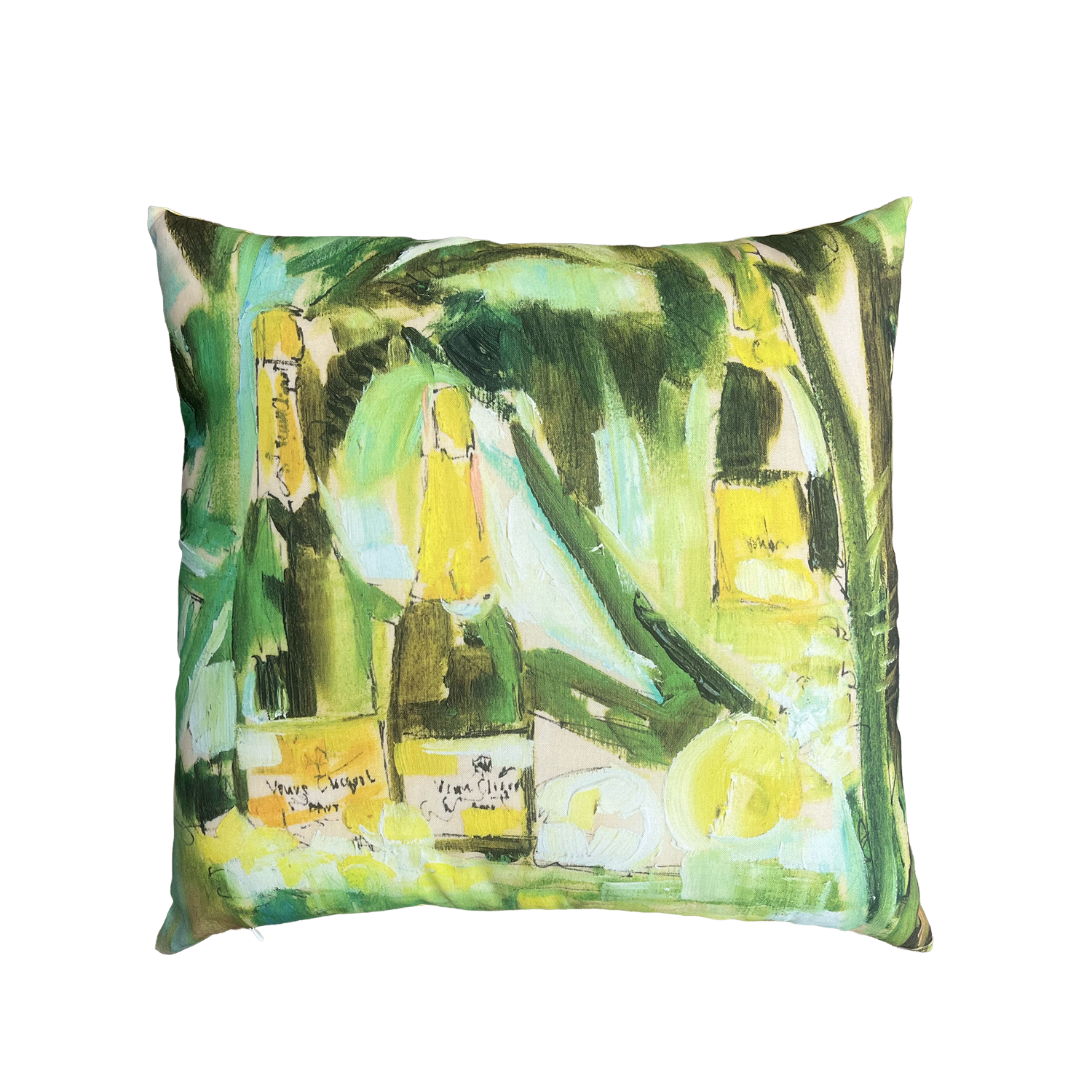 Veuve + Honeycomb Outdoor Pillow