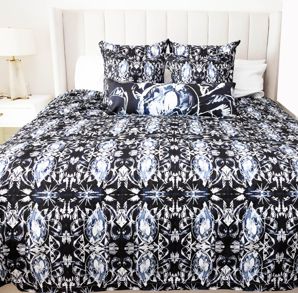 Lapis Lazuli Lumbar Pillow Cover