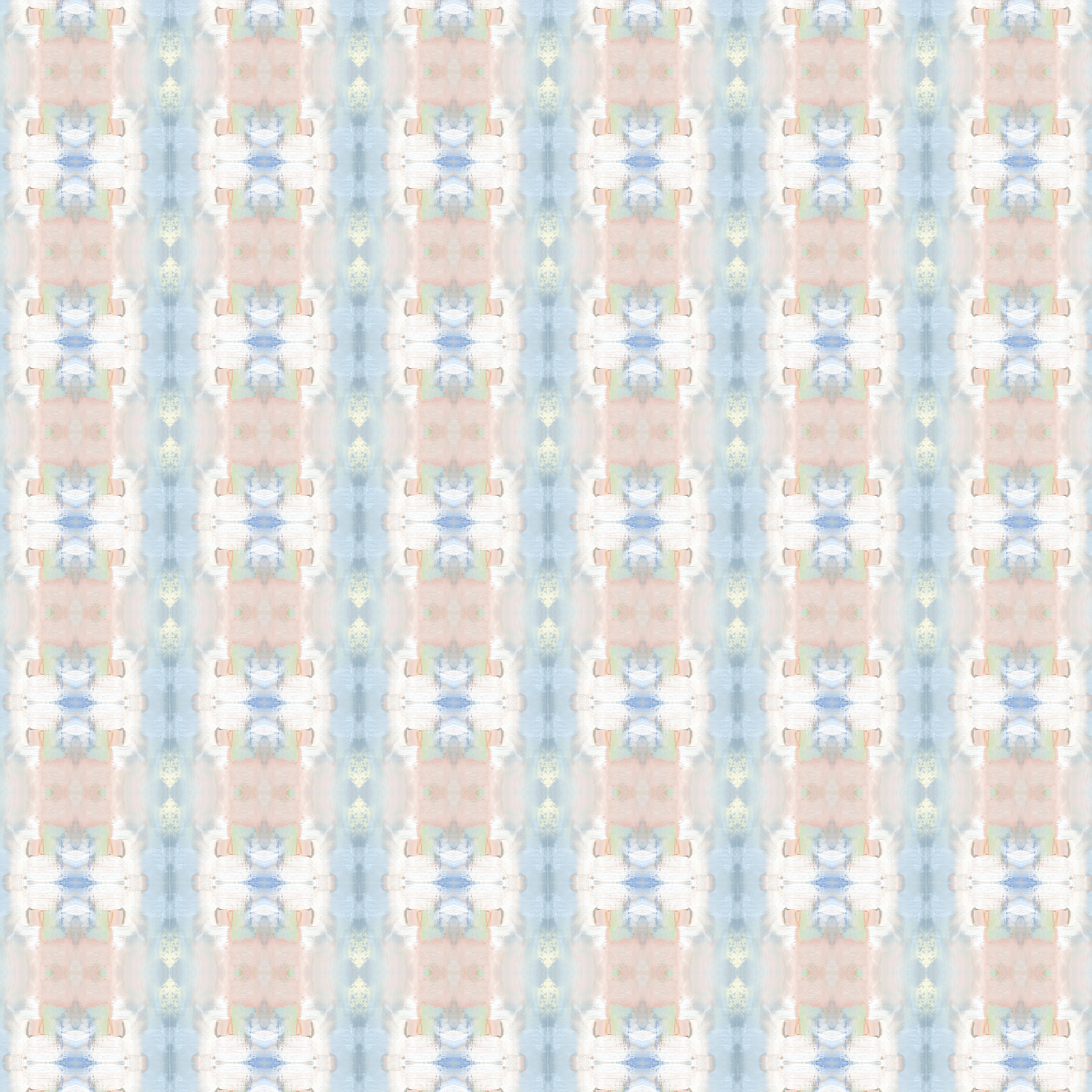 Blushed Blue Large Scale Wallcover