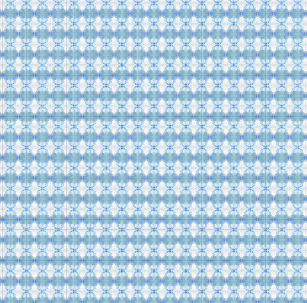 Cerulean Wonder Small Scale Wallcover