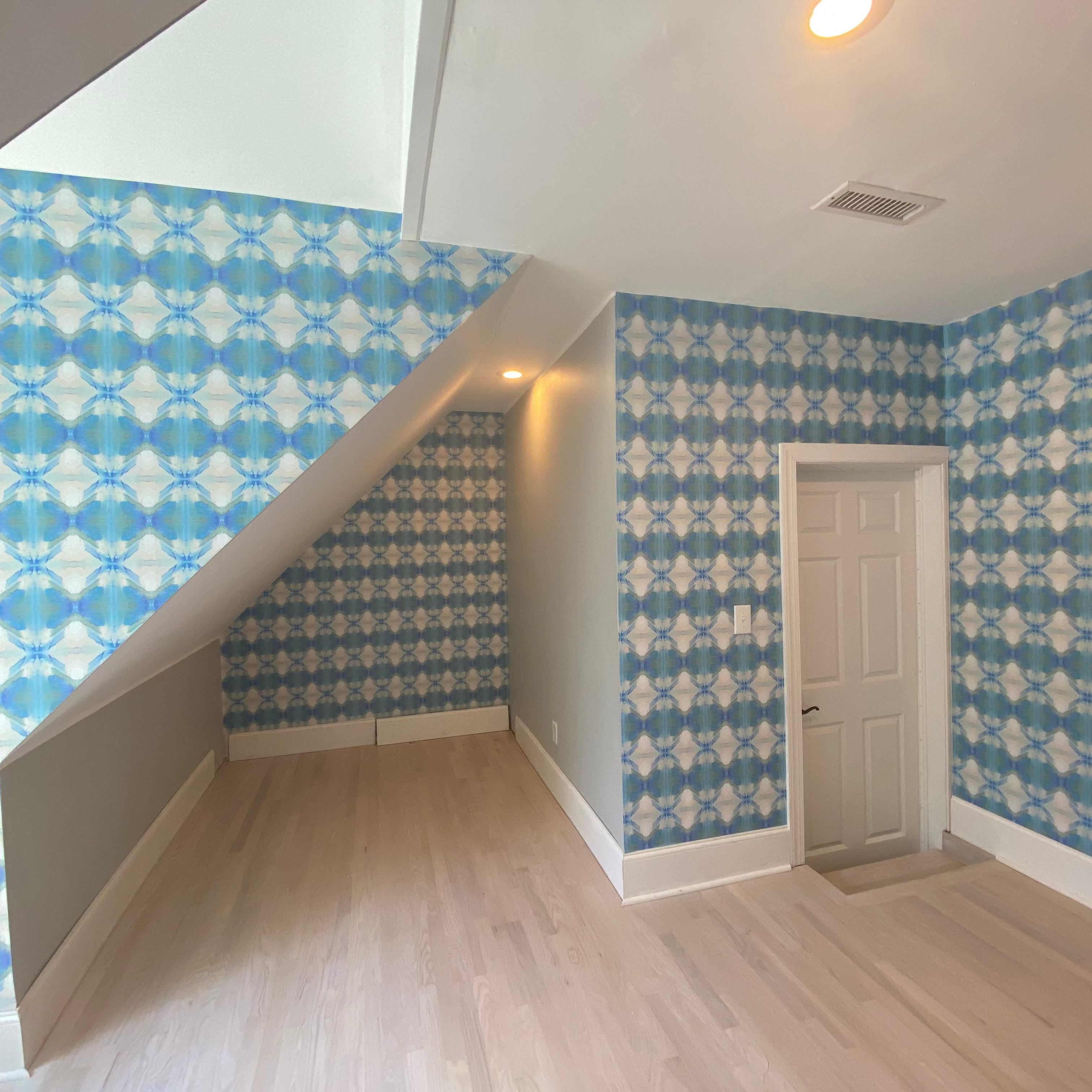 Cerulean Wonder Large Scale Wallcover